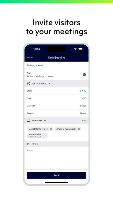 Zrzuty ekranu Matrix Booking