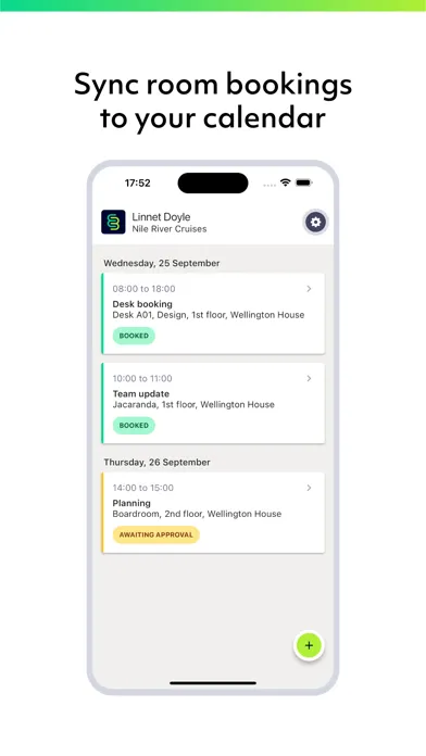 Zrzuty ekranu Matrix Booking