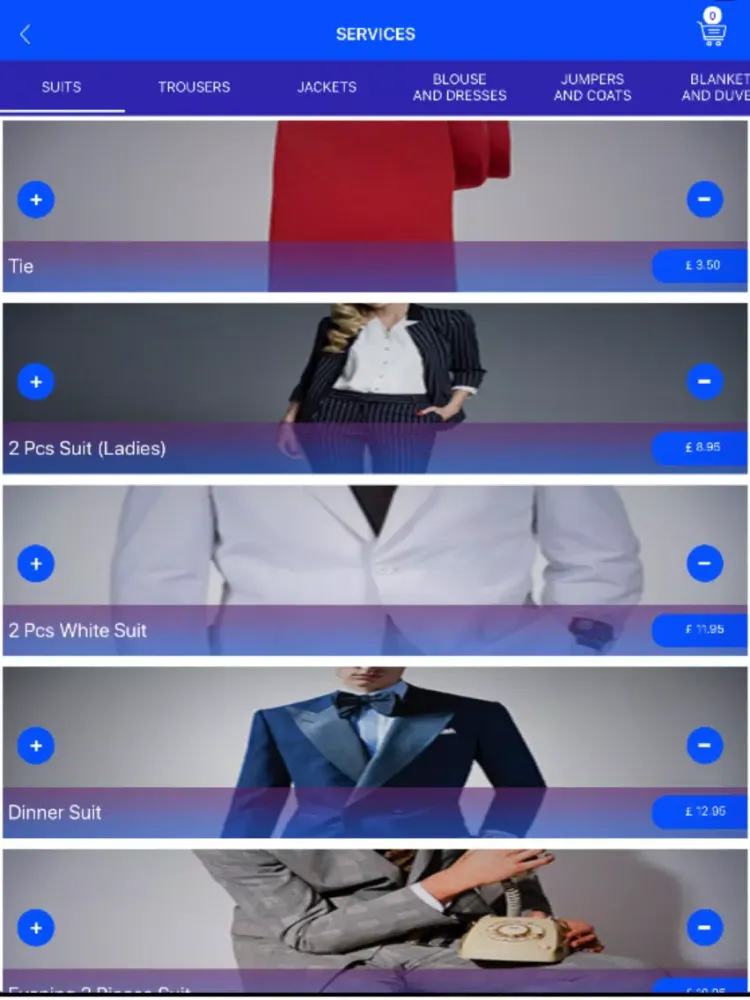 Magic Wand Dry Cleaners iPad  스크린샷
