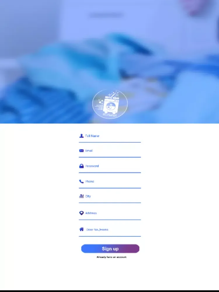 Magic Wand Dry Cleaners iPad  스크린샷