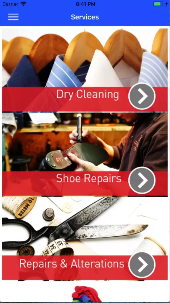 Magic Wand Dry Cleaners 스크린샷