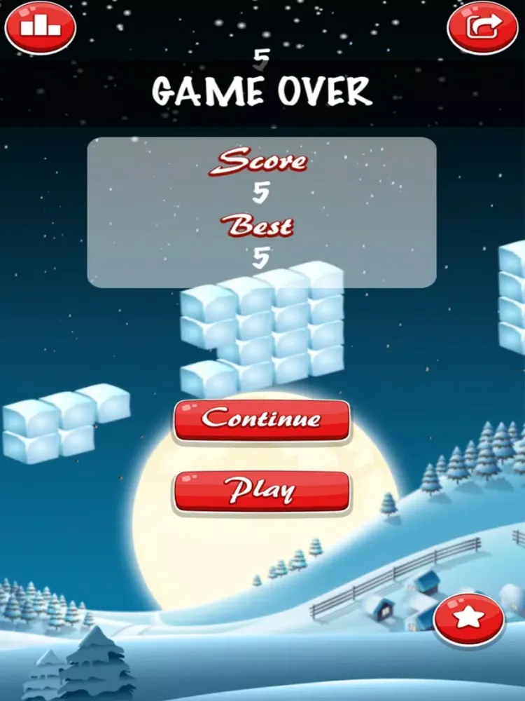 ภาพหน้าจอของ Running Santa Claus iPad 
