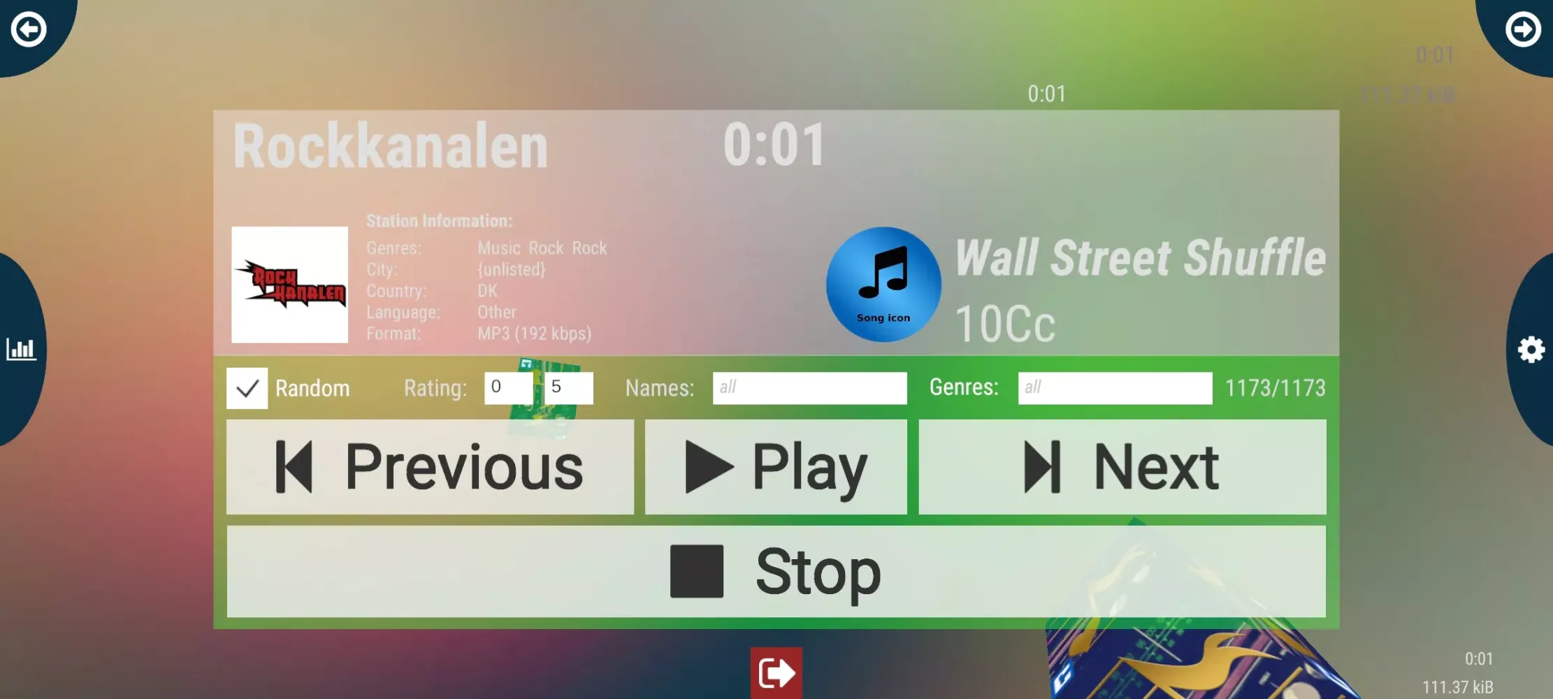 Screenshot di Matrix Radio FM