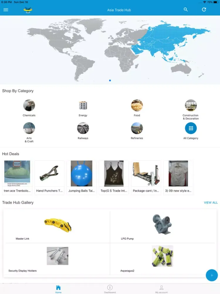 Asia Trade Hub iPad  स्क्रीनशॉट