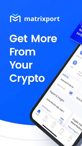 Скриншоты Matrixport: Buy & Earn Crypto