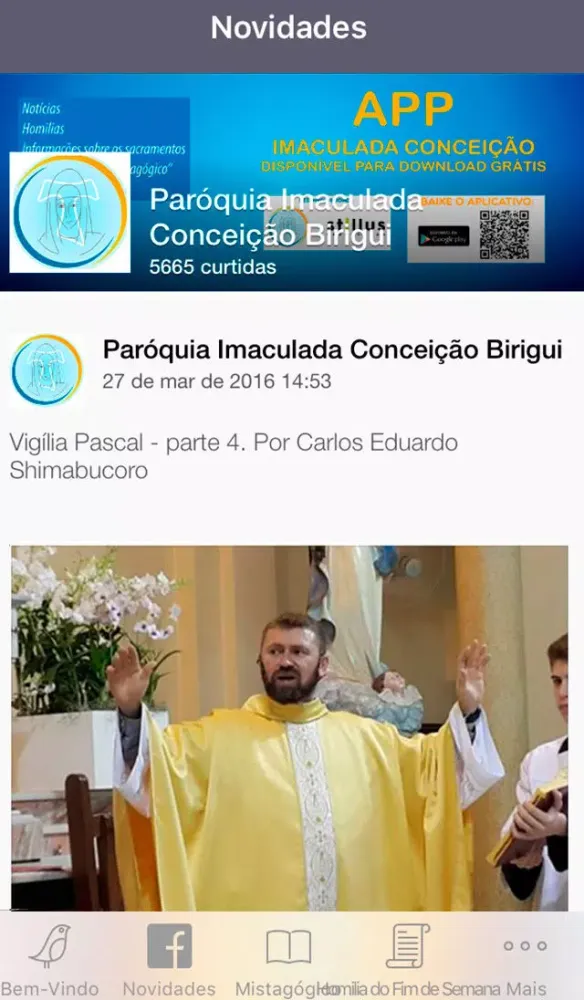 Paróquia Imaculada Conceição Birigui應用截圖