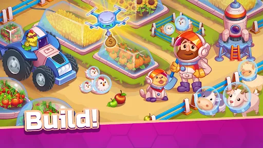 Idle Mars Colony: farm tycoon Screenshots