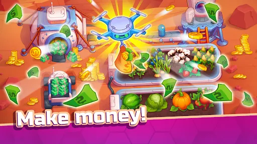 Idle Mars Colony: farm tycoon Screenshots