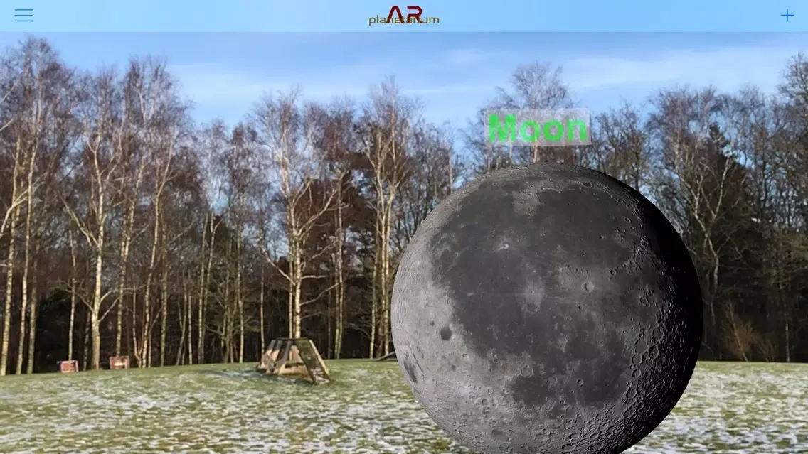 Zrzuty ekranu AR Planetarium