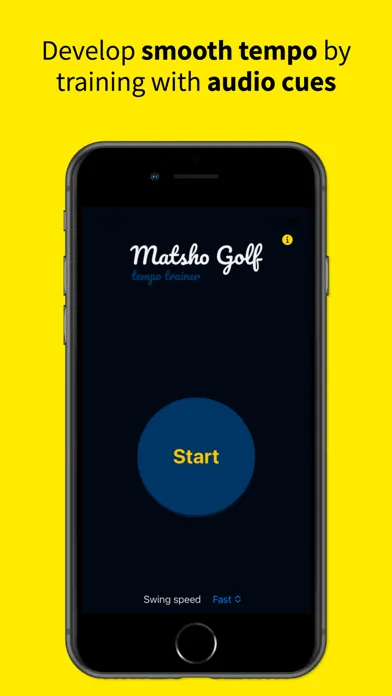 Zrzuty ekranu Golf Swing Tempo Trainer