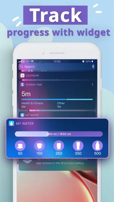 Capturas de tela do My Water - Daily Water Tracker