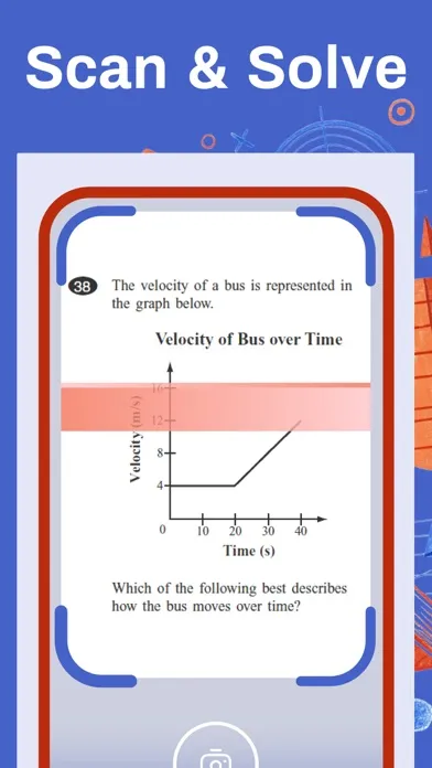 Ảnh chụp màn hình của Homework Help, AI Math Solver