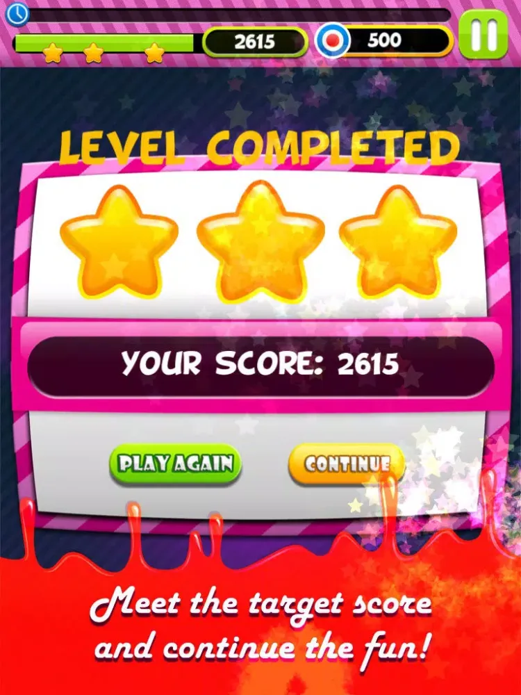 Captures d'écran de A Sweet Yummy Jelly Matching Puzzle - Gummy Beans Pop Crush iPad 