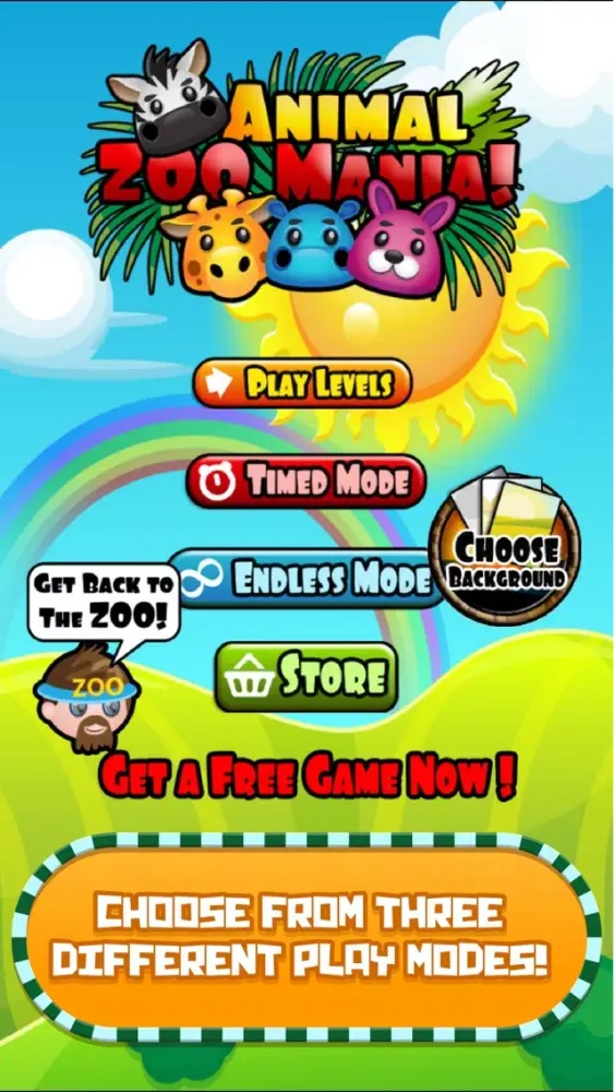 Tangkapan skrin Tap Animal Rescue - Kids Zoo Matching Game