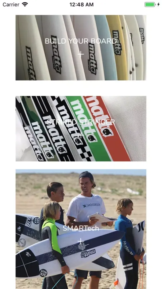 MATTA Surfboards Screenshots