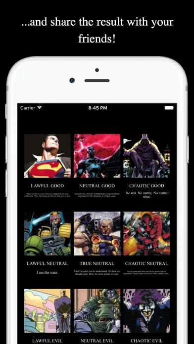 Alignment Chart Meme Creator Free Screenshots