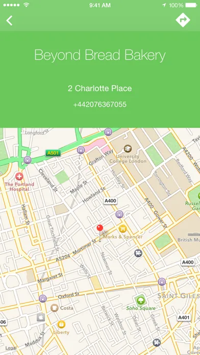 GluteNO - Find a Gluten Free Restaurant or Shop Screenshots