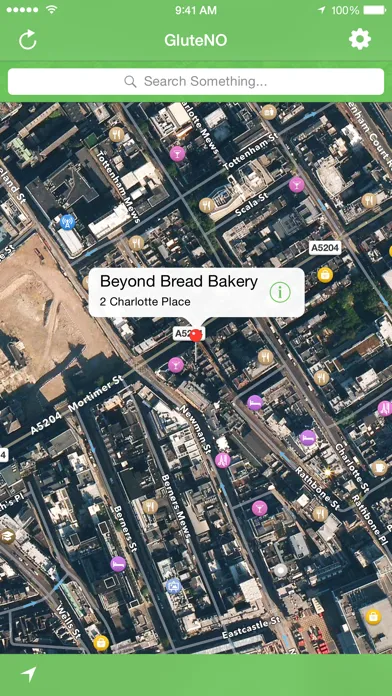 GluteNO - Find a Gluten Free Restaurant or Shop Screenshots