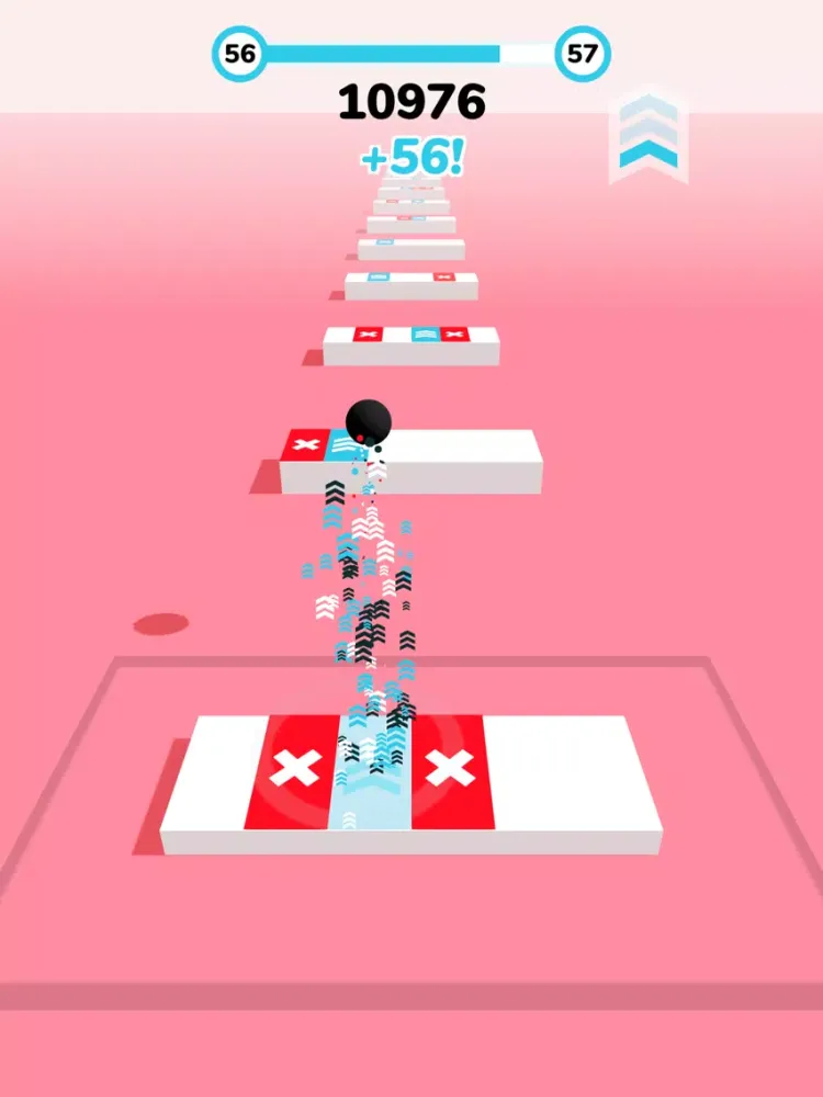 Tangkapan skrin Bounce Forward iPad 