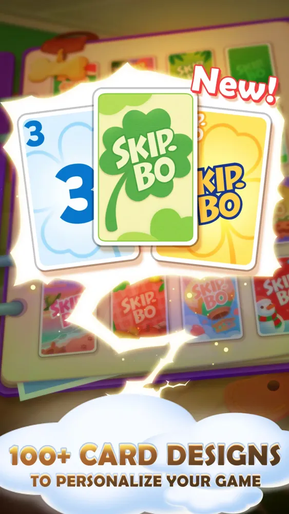 Ảnh chụp màn hình của Skip-Bo™: Solitaire Card Game