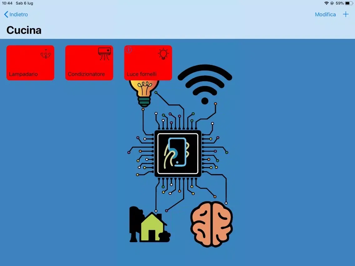 Domotica Pro iPad  Ekran Görüntüleri