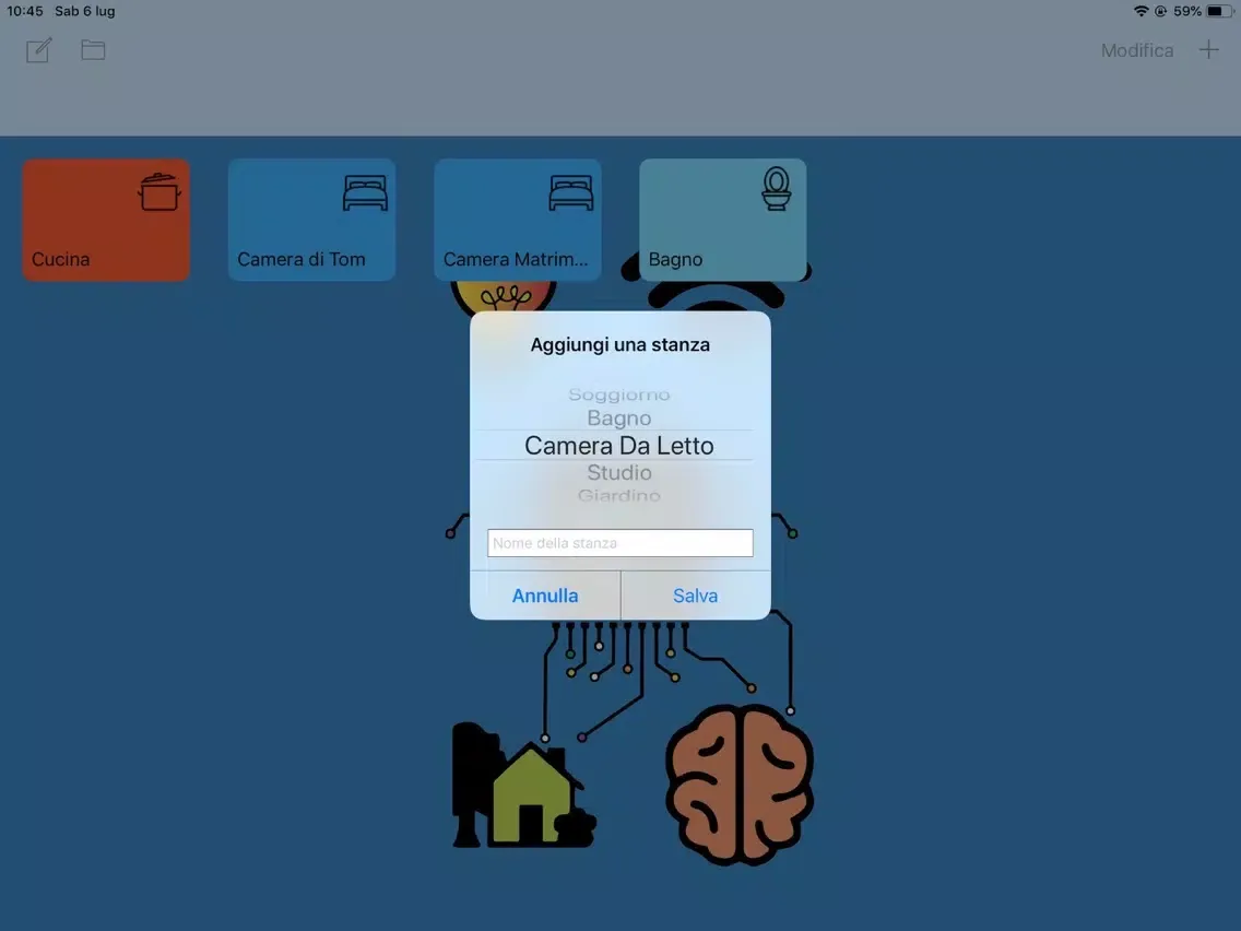 Domotica Pro iPad  Ekran Görüntüleri