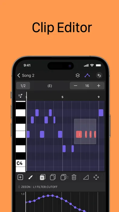 SAND: Sequencer for AUv3, MIDI應用截圖