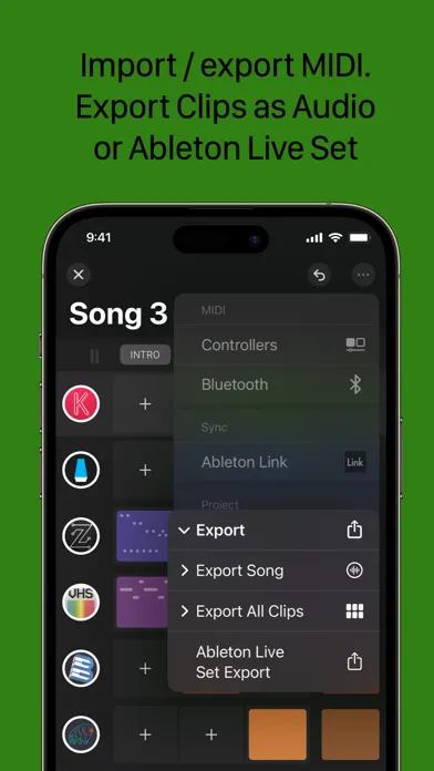 SAND: Sequencer for AUv3, MIDI應用截圖