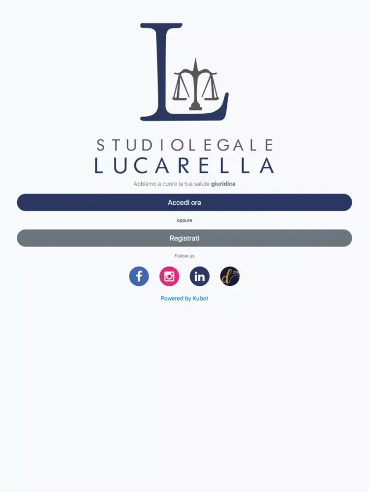 Скриншоты Studio Legale Lucarella iPad 