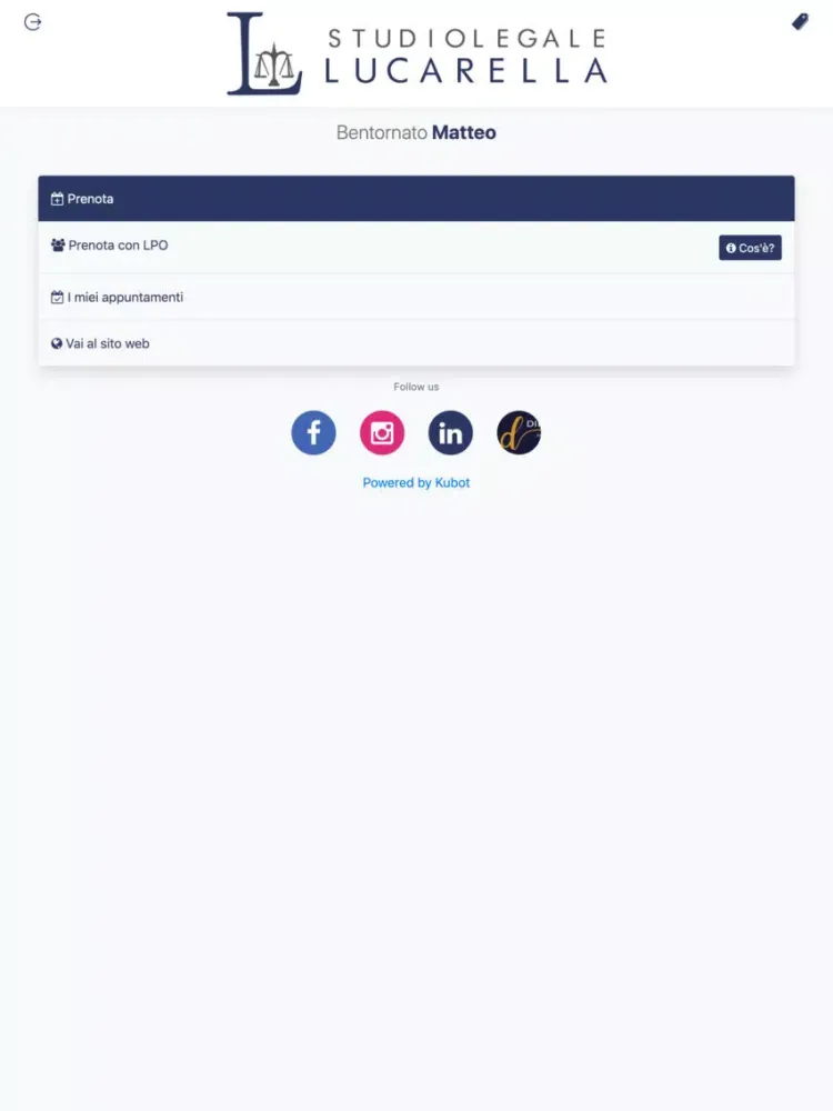 Скриншоты Studio Legale Lucarella iPad 