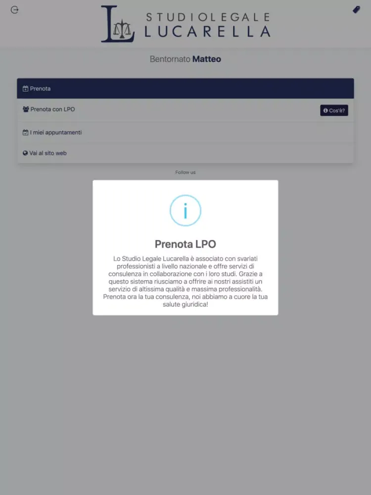 Скриншоты Studio Legale Lucarella iPad 