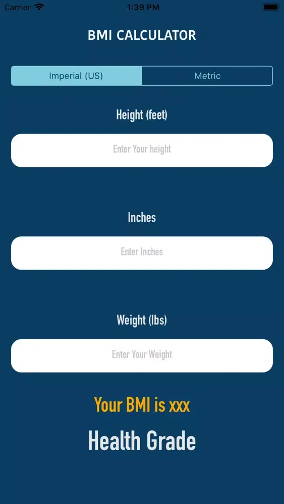 Скриншоты Pocket BMI