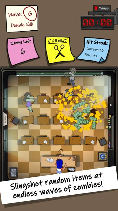 Tangkapan layar Zombies Ate My Homework