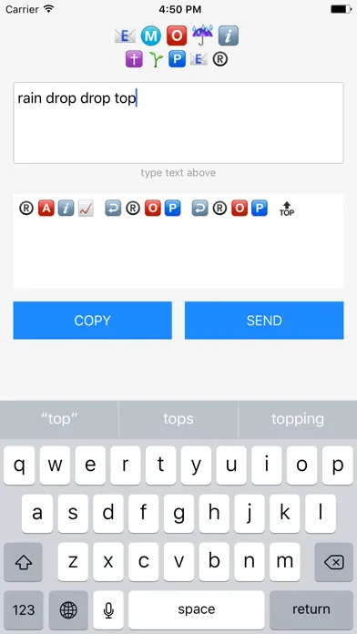 Emoji Text Typer 스크린샷