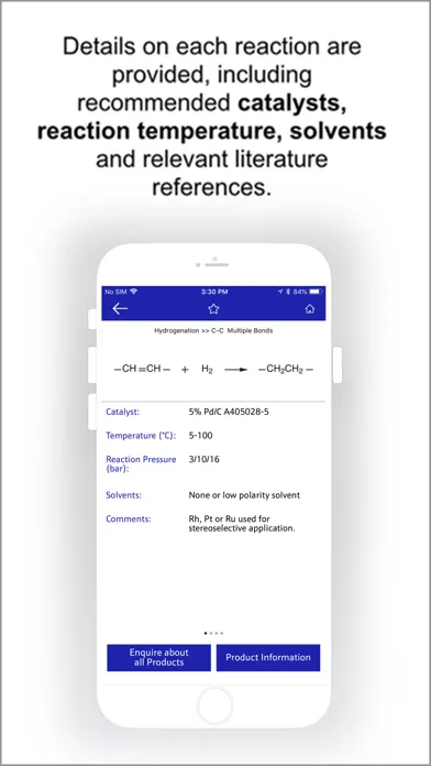Catalytic Reaction Guide Screenshots