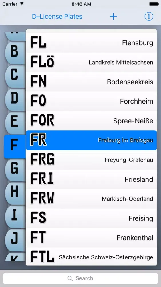 D–License Plates Screenshots