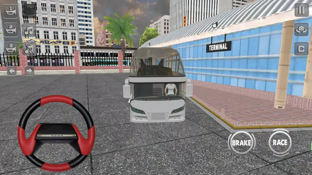 Captures d'écran de US City Bus Driving Sim Games