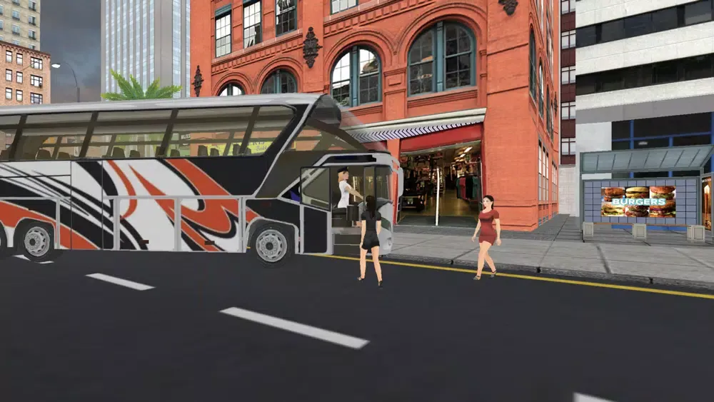 Captures d'écran de US City Bus Driving Sim Games