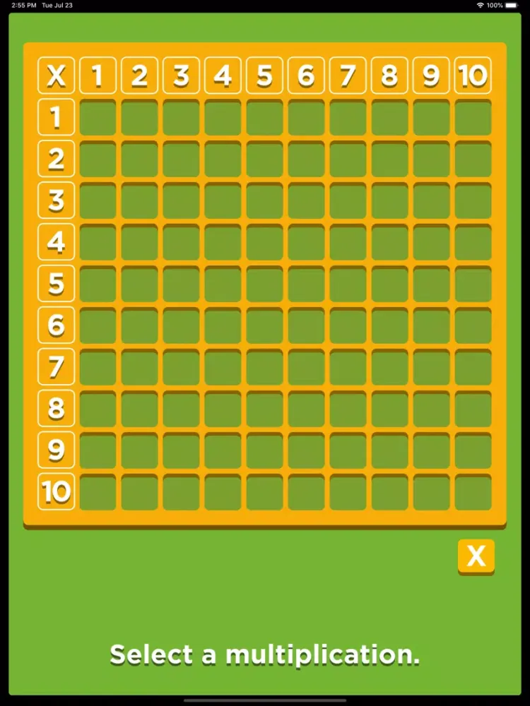 2x2=4 iPad  Screenshots