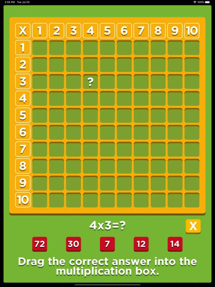 2x2=4 iPad  Screenshots