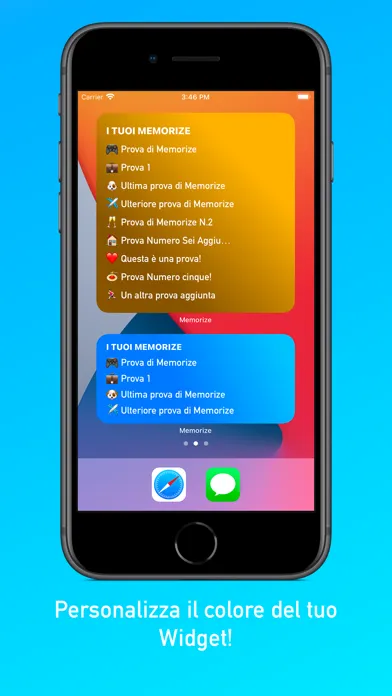 Screenshot di Memorize