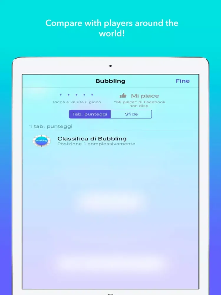Скриншоты Bubbling iPad 