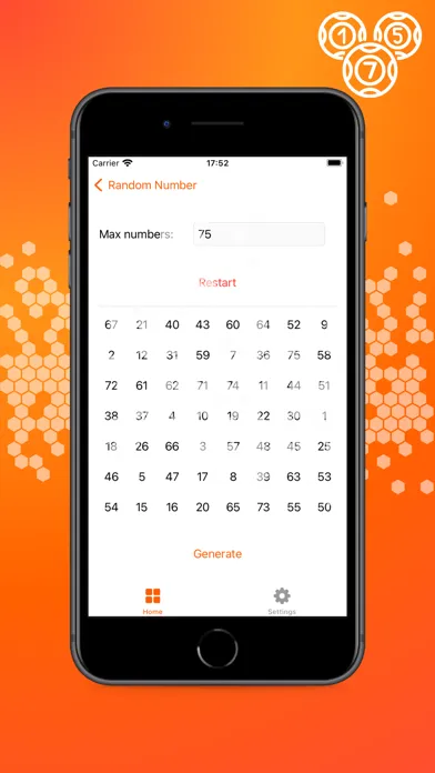 Random: Number, Bingo, Dice স্ক্রিনশট