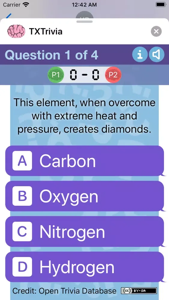 TXTrivia スクリーンショット