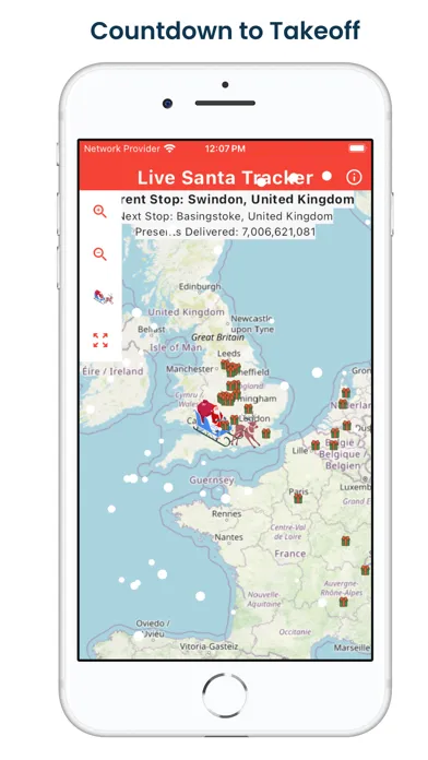 Live Santa Tracker Ekran Görüntüleri
