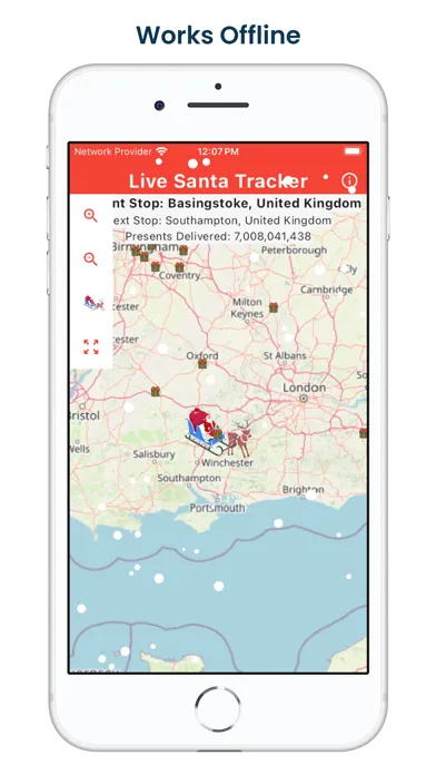 Live Santa Tracker Ekran Görüntüleri