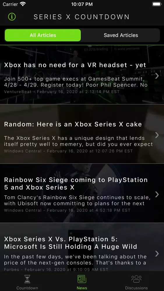 Countdown for Xbox Series X Screenshots
