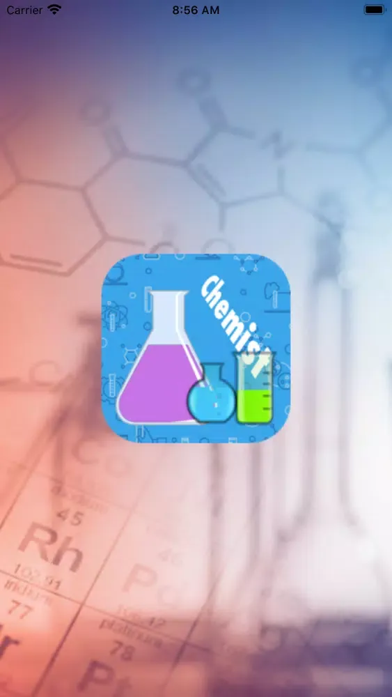 ภาพหน้าจอของ Drawing up a chemical formula