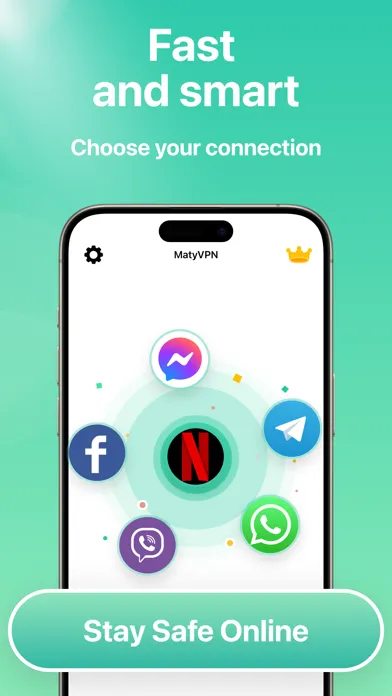 Capturas de pantalla de MatyVPN – Fastvpn for iPhone