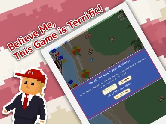 Capturas de pantalla de Grand Theft Trump Campaign Sim iPad 